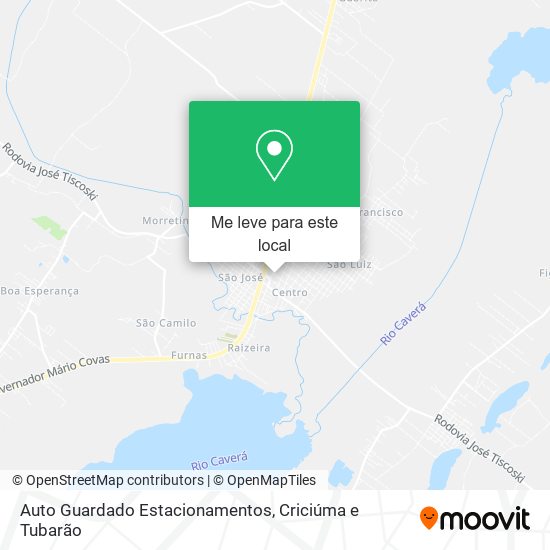 Auto Guardado Estacionamentos mapa