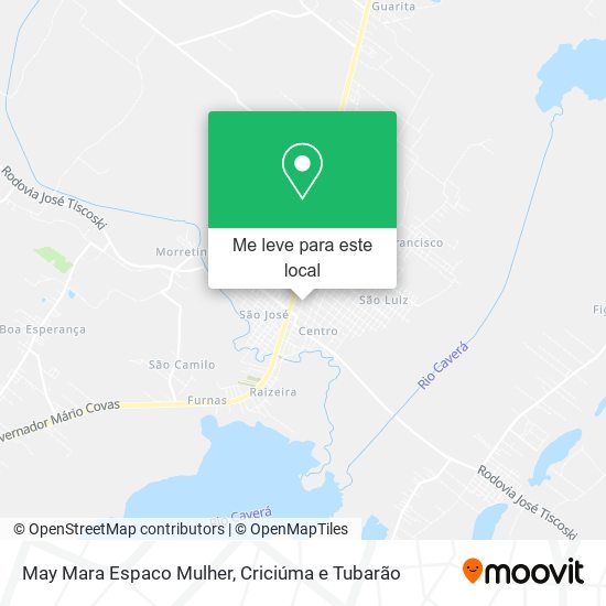 May Mara Espaco Mulher mapa