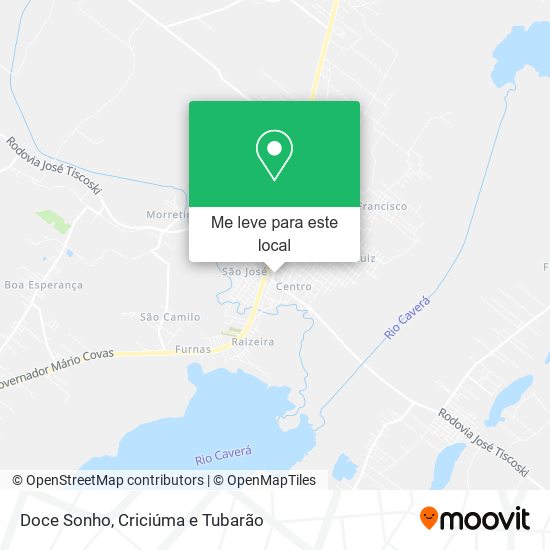 Doce Sonho mapa