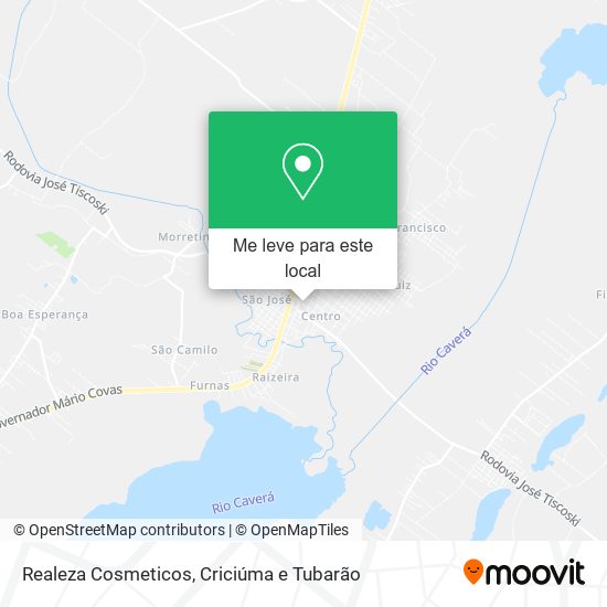 Realeza Cosmeticos mapa