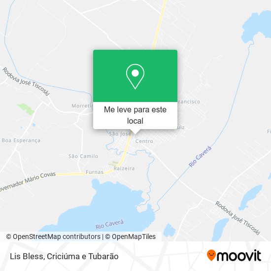 Lis Bless mapa