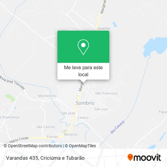 Varandas 435 mapa