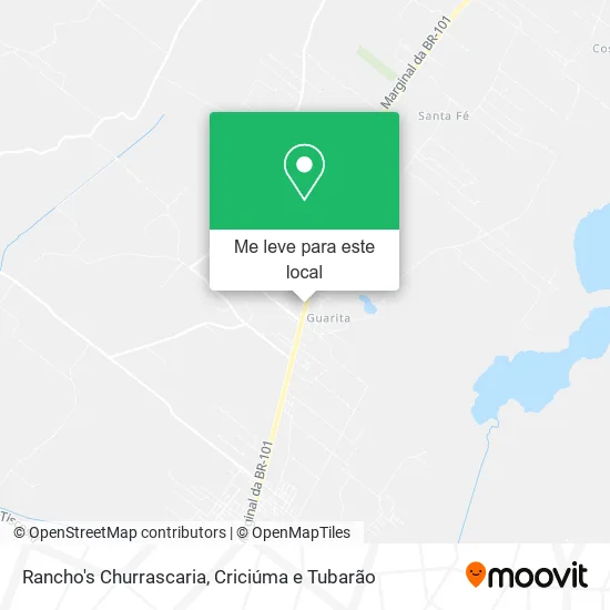 Rancho's Churrascaria mapa