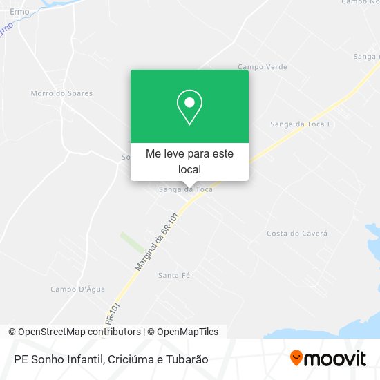 PE Sonho Infantil mapa