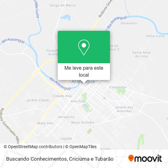 Buscando Conhecimentos mapa