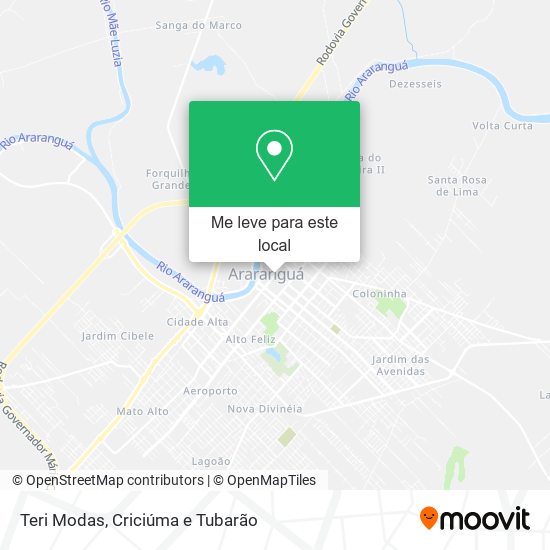 Teri Modas mapa