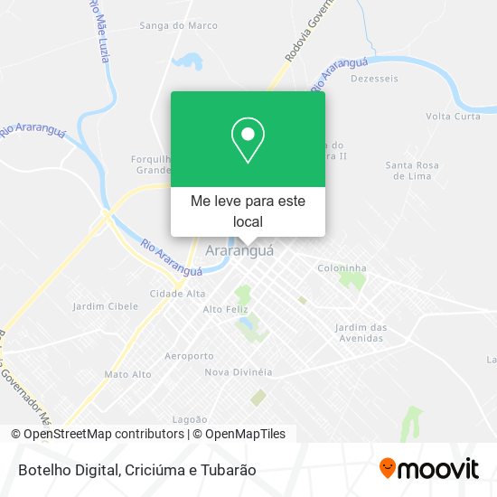 Botelho Digital mapa