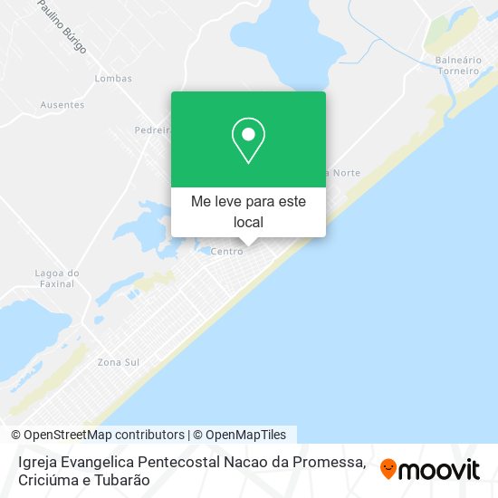 Igreja Evangelica Pentecostal Nacao da Promessa mapa