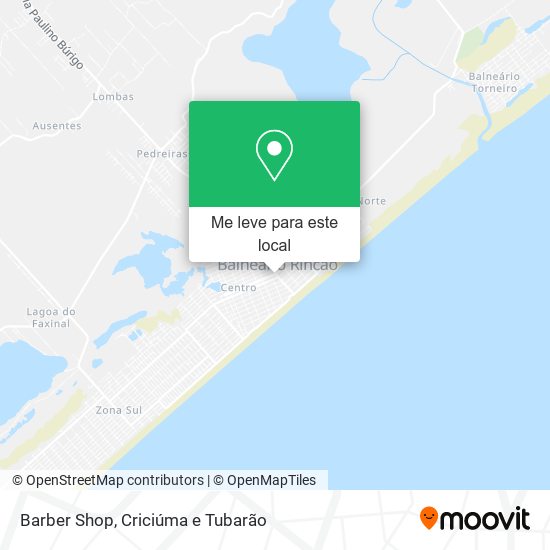 Barber Shop mapa