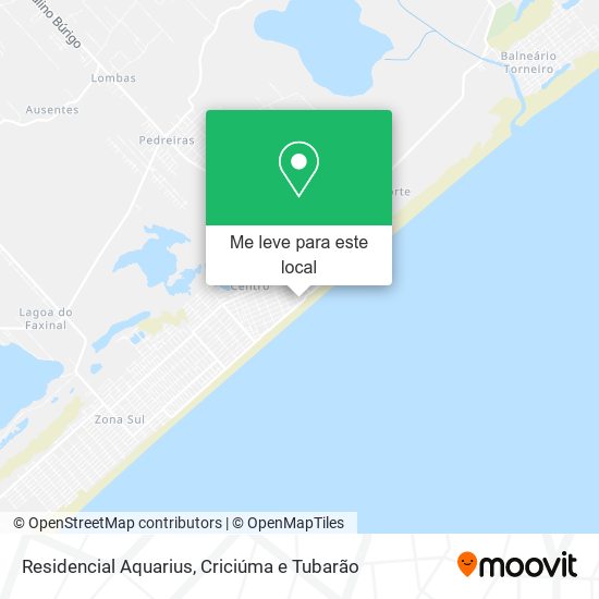 Residencial Aquarius mapa