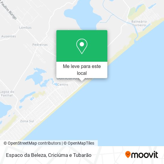 Espaco da Beleza mapa