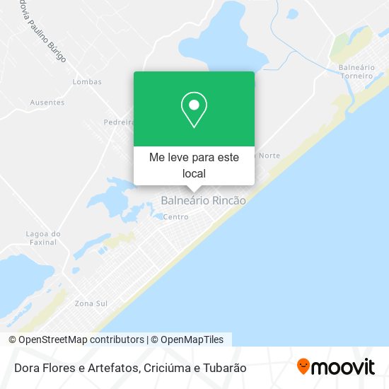 Dora Flores e Artefatos mapa