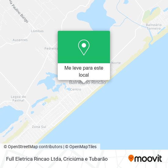 Full Eletrica Rincao Ltda mapa