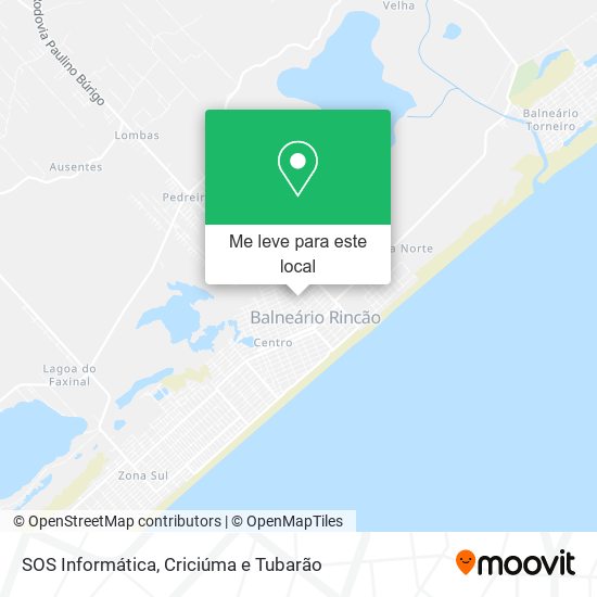 SOS Informática mapa