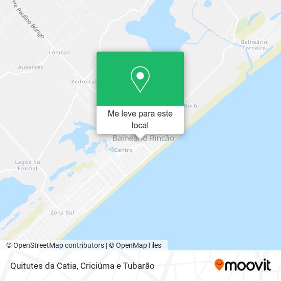 Quitutes da Catia mapa