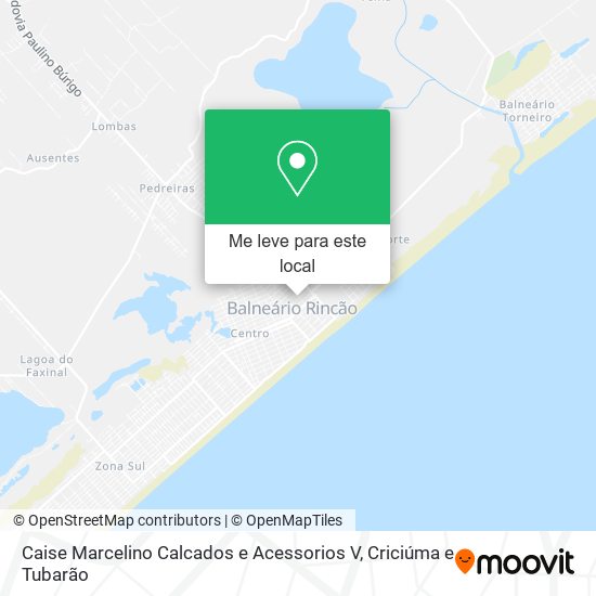 Caise Marcelino Calcados e Acessorios V mapa