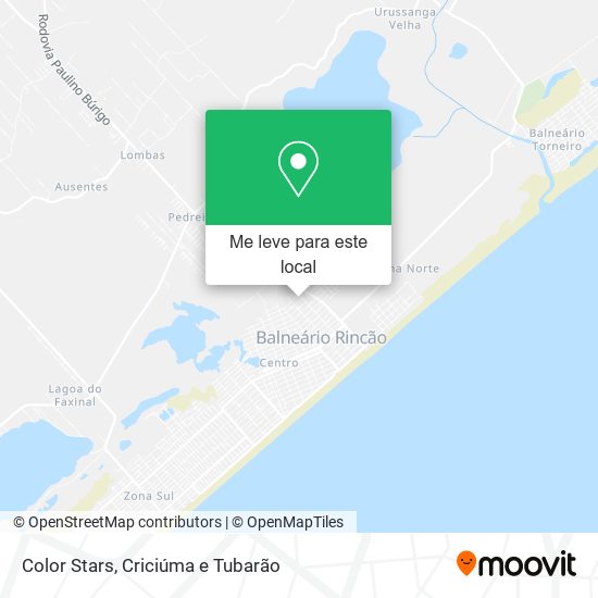 Color Stars mapa