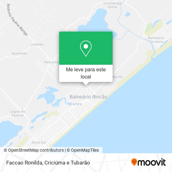 Faccao Ronilda mapa