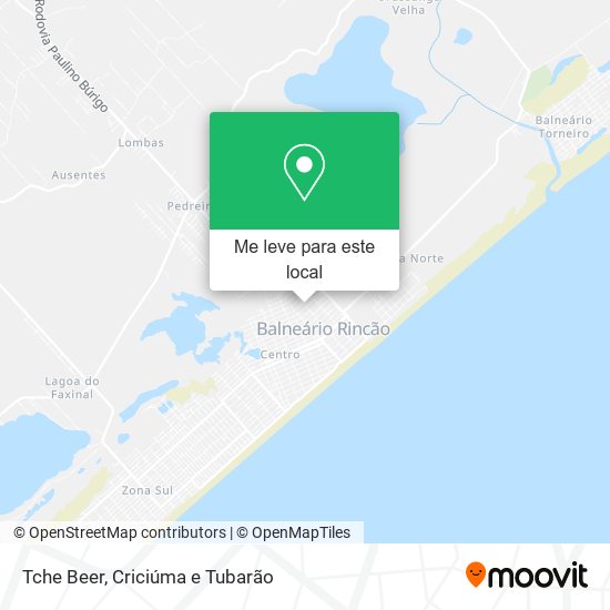 Tche Beer mapa