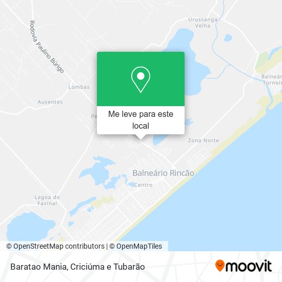 Baratao Mania mapa