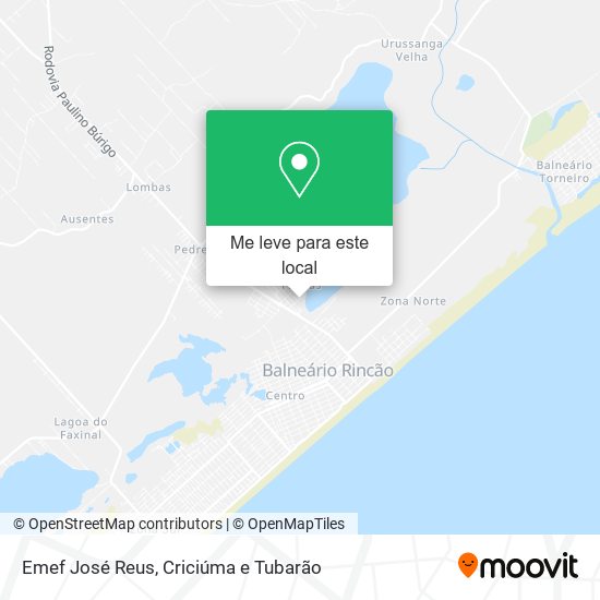 Emef José Reus mapa