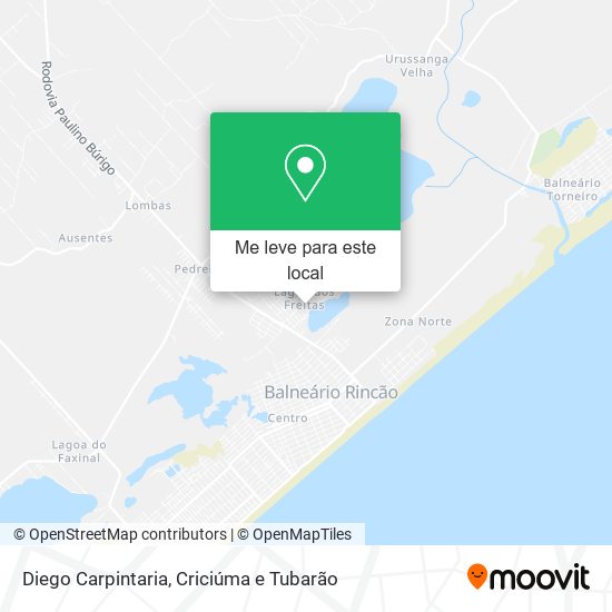 Diego Carpintaria mapa