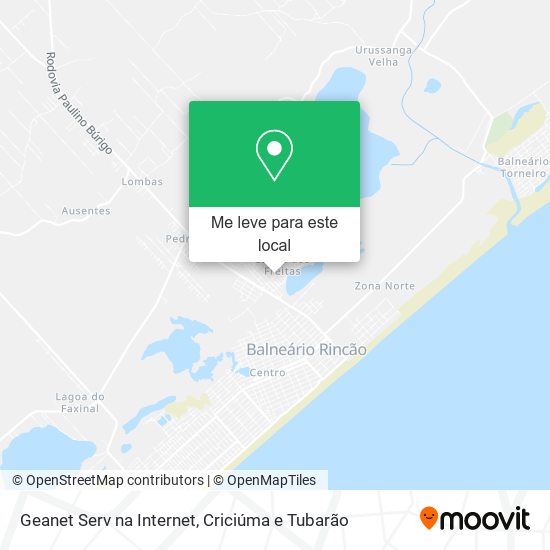 Geanet Serv na Internet mapa
