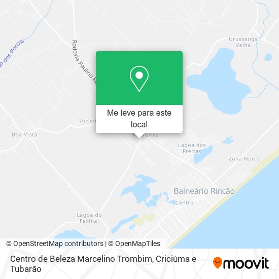 Centro de Beleza Marcelino Trombim mapa