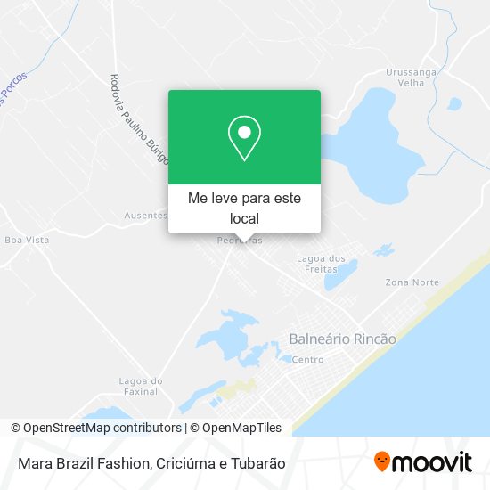 Mara Brazil Fashion mapa