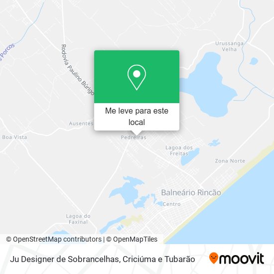 Ju Designer de Sobrancelhas mapa