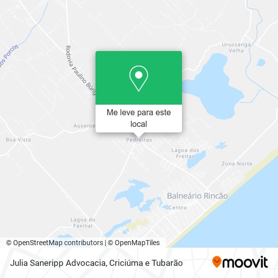 Julia Saneripp Advocacia mapa