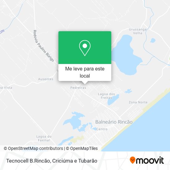 Tecnocell B.Rincão mapa