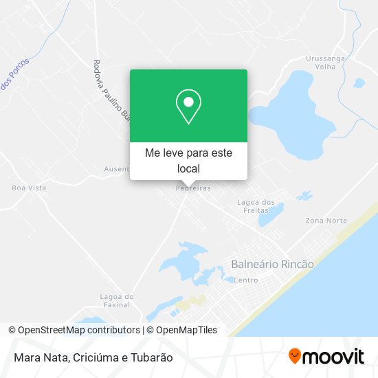 Mara Nata mapa