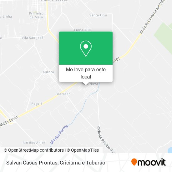 Salvan Casas Prontas mapa