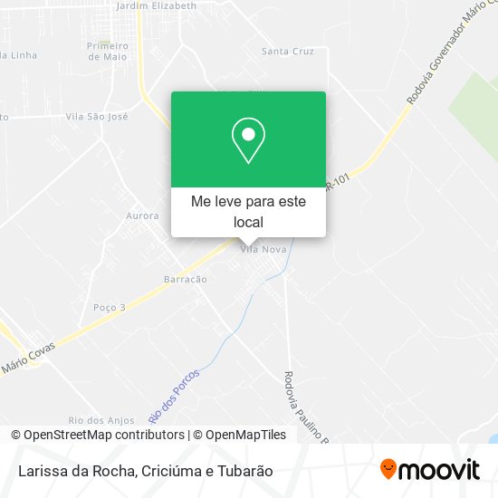 Larissa da Rocha mapa