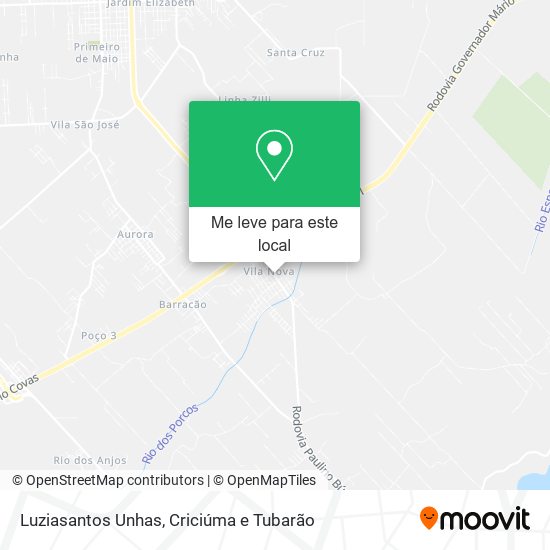 Luziasantos Unhas mapa