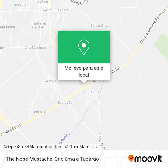 The Nose Mustache mapa