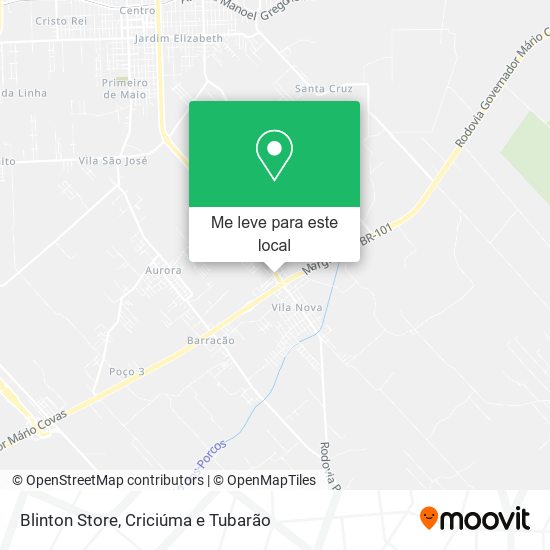 Blinton Store mapa