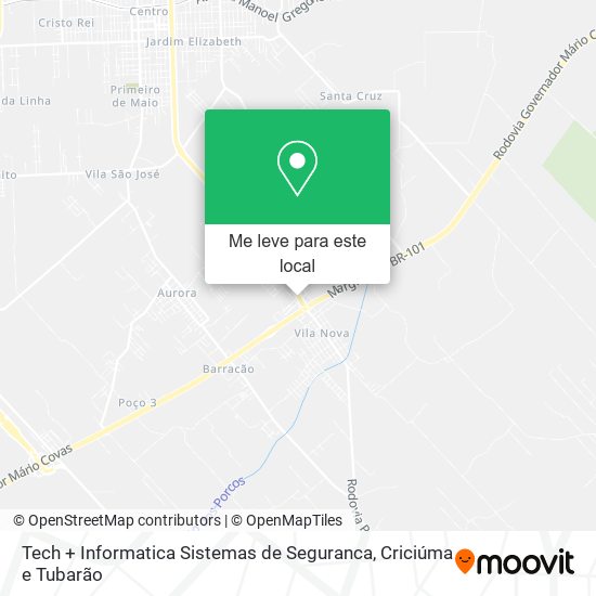 Tech + Informatica Sistemas de Seguranca mapa
