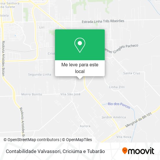 Contabilidade Valvassori mapa