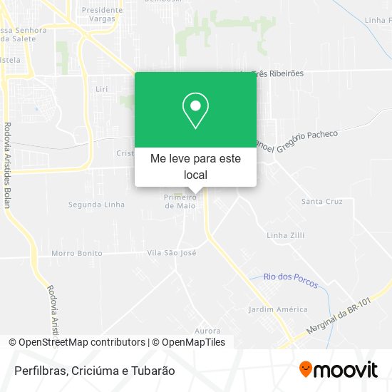 Perfilbras mapa