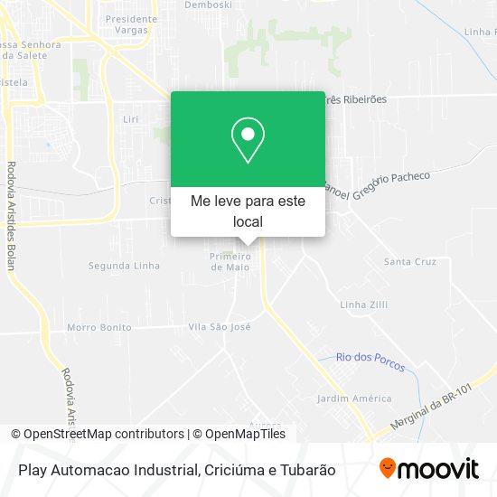 Play Automacao Industrial mapa