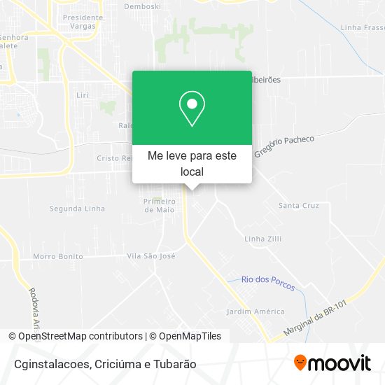 Cginstalacoes mapa