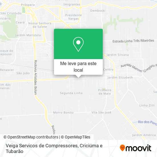 Veiga Servicos de Compressores mapa