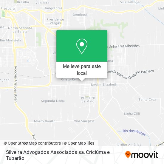 Silveira Advogados Associados sa mapa