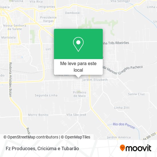 Fz Producoes mapa