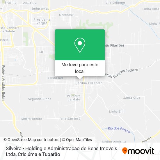 Silveira - Holding e Administracao de Bens Imoveis Ltda mapa