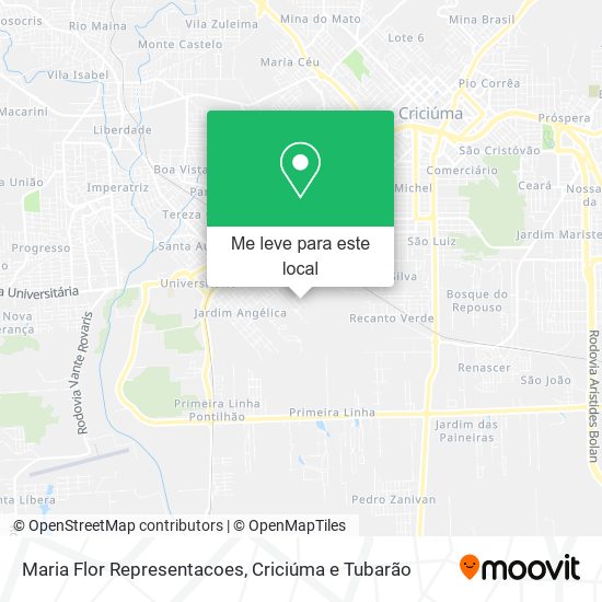 Maria Flor Representacoes mapa