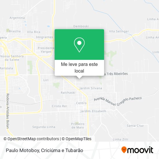 Paulo Motoboy mapa