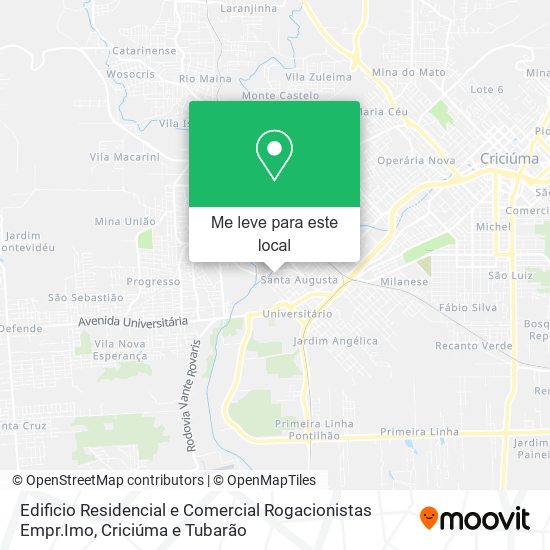 Edificio Residencial e Comercial Rogacionistas Empr.Imo mapa